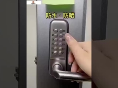 ডিজিটাল লক ওয়াইফাই টুয়া অ্যাপ কন্ট্রোল কার্ড ফিঙ্গারপ্রিন্ট ইন্টেলিজেন্ট ইলেকট্রিক অ্যালুমিনিয়াম স্লাইডিং স্মার্ট ডোর