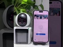 নিরাপত্তা সরঞ্জাম 4MP HD ডাবল লেন্স ওয়াইফাই ক্যামেরা