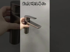 পিভিসি বিবোক জিংক ডাই কাস্টিং বাথরুমের কলের হ্যান্ডেল উজ্জ্বল রৌপ্য রঙ