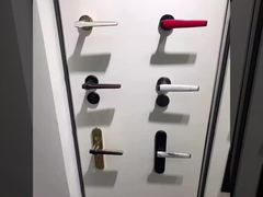 আপনার জন্য আধুনিক জিঙ্ক অ্যালয় ডোর হ্যান্ডেল, বাণিজ্যিক ডোর হ্যান্ডেল 58*85 মিমি কাস্টমাইজড ডিজাইন প্রবর্তন করুন