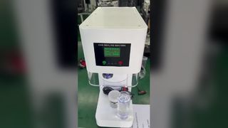 মেশিন সিল করতে পারেন, দুধ চায়ের দোকান বাণিজ্যিক আধা-স্বয়ংক্রিয় সিলিং মেশিন, পিইটি বোতল সিল করতে পারেন