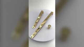 গোপন বল্টু সহ সম্পূর্ণ তামার দরজা, ডবল খোলা কাঠের দরজা, বর্ধিত অদৃশ্য বল্টু, গোপন