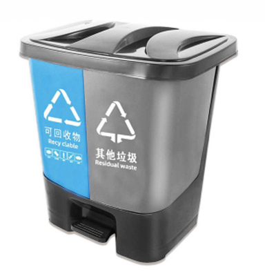 প্রস্তুতকারক 120l 240l 360l 660l 1100l বহিরঙ্গন বড় প্লাস্টিকের চাকার আবর্জনা / আবর্জনা ক্যান / বিক্রয়ের জন্য আবর্জনা বিন