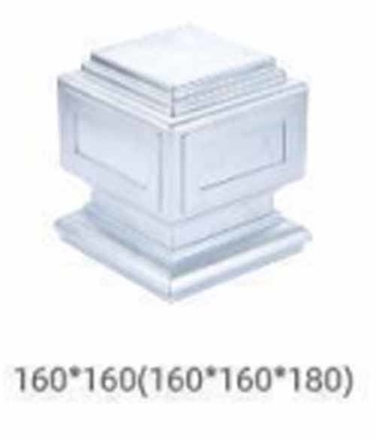 গার্ডিল আউটডোর বেড়া গ্যালভানাইজড স্টিল পোস্ট ক্যাপ টিউব ক্যাপ বাগান বেড়া জন্য