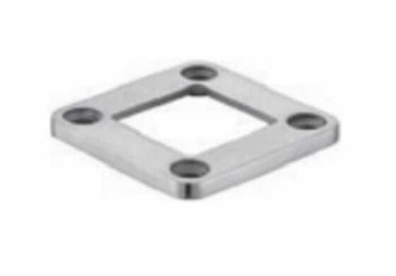 Hot Selling Modern Style 12mm Satin Finish Handrail Railing Fittings Round Plastic Connector Hardware for Outdoor Balcony Deck