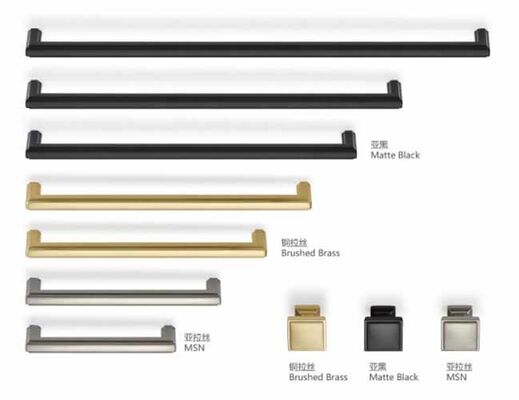 Modern Design Black Bar Pull