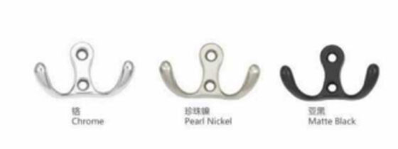 Furniture Hardware Zinc Alloy Wardrobe Accessories Clothes Hook