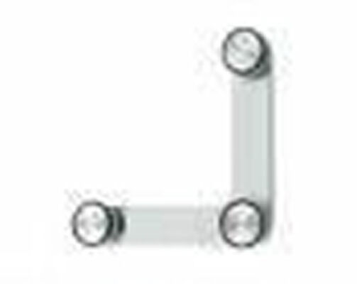 Stainless Steel Sliding Door Rollers Connector Glass Door Pivot Top Pivot Pole Short