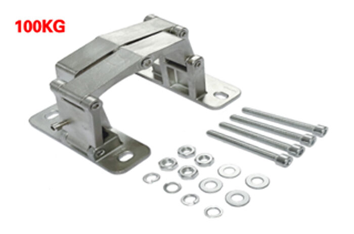 Modern Design Invisible Hinge 50Kg Capacity Pipe Well Door Furniture Hardware for Kitchen Outdoor Bedroom Hotel Living Room