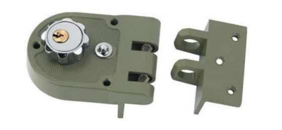 ব্রাস সিলিন্ডার রিম লক এন্টি-চুরি মধ্যরাত্রি লক 2.5 ইঞ্চি