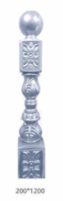 আধুনিক নকশা ইনডোর অ্যালুমিনিয়াম সিঁড়ি Baluster আলংকারিক অ্যালুমিনিয়াম সিঁড়ি Railing